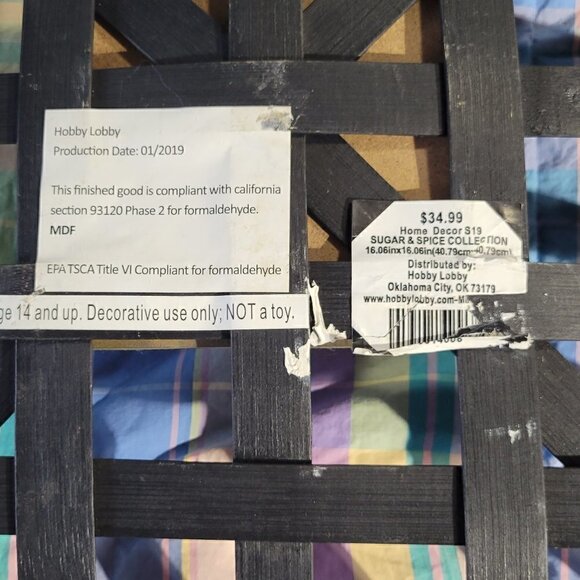 Hobby Lobby "let us eat" Decor - Picture 2 of 5